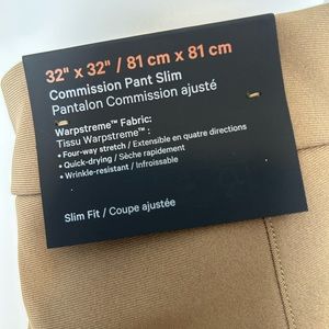 Lululemon 32”x32” Commission Pant Slim